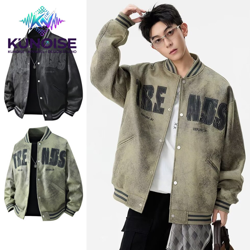 Uniforme De Beisebol Masculino KUNOISE , Camurça De Marca Moderna Americana , high-end , Unissex , Estilo Adolescente