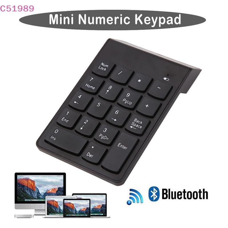 [kaan] Teclado Numérico Sem Fio Digital De 18 Teclas Para Laptop BR