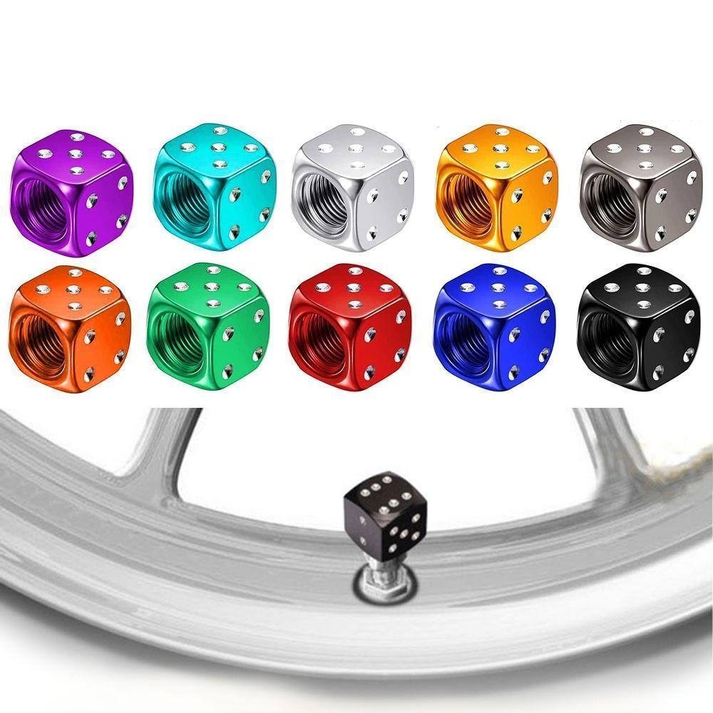 Tampas Da Válvula Do Pneu 4 Pçs/Set Roda Hub Capa Haste De Ar Jantes Universal Tampa Automática