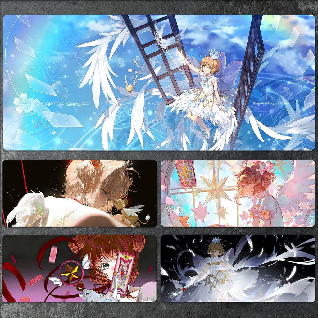 Cute Cartoon Series Kinomoto Sakura Mouse Pad Personalização gratuita