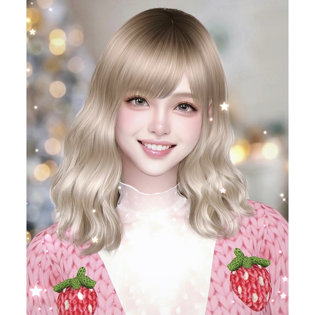 Simular a vida 4 personagens 丨 Cute Girl mod Pinch Face Sakura Morango Roupas de maquiagem