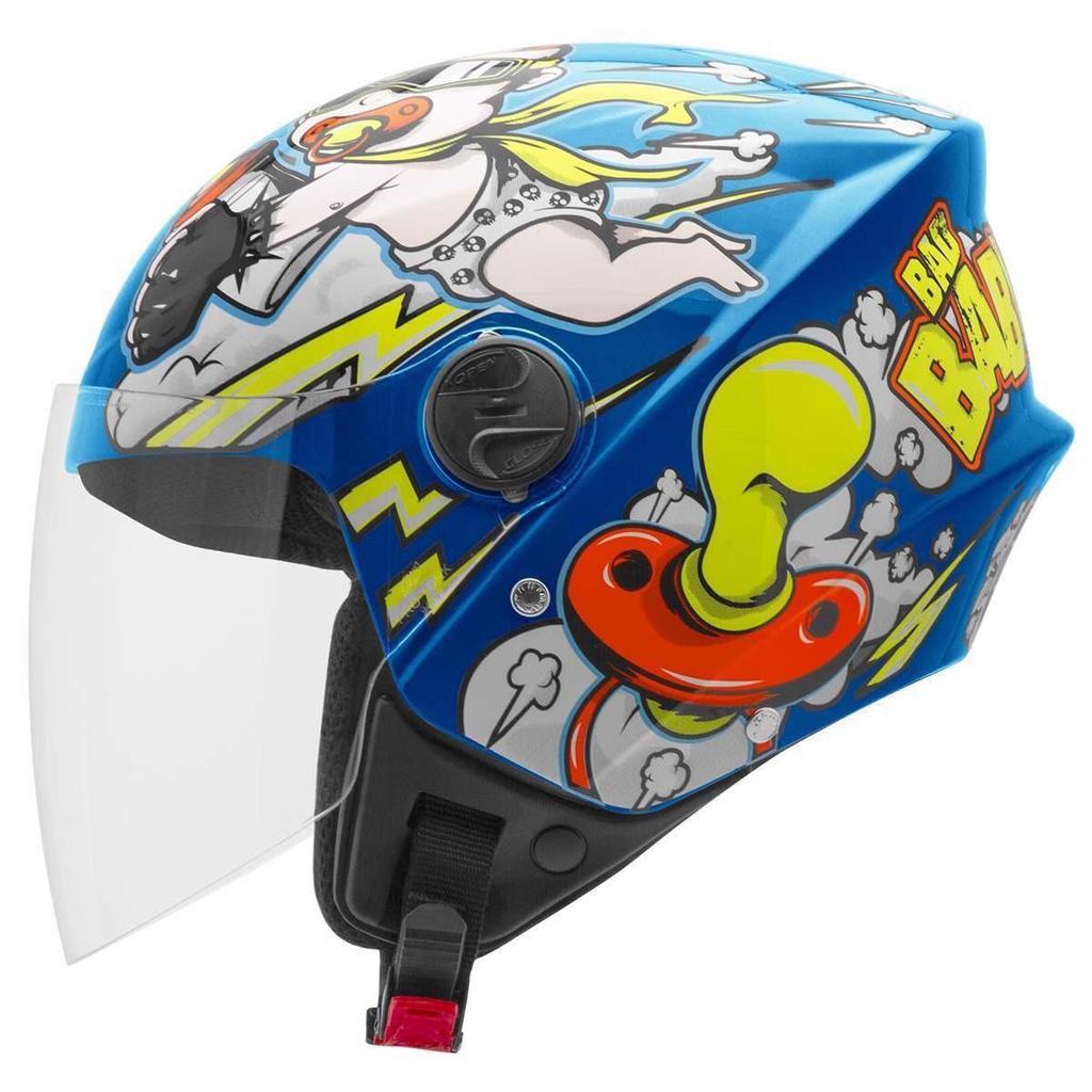 CAPACETE TORK NEW LIBERTY THREE BAD BABY