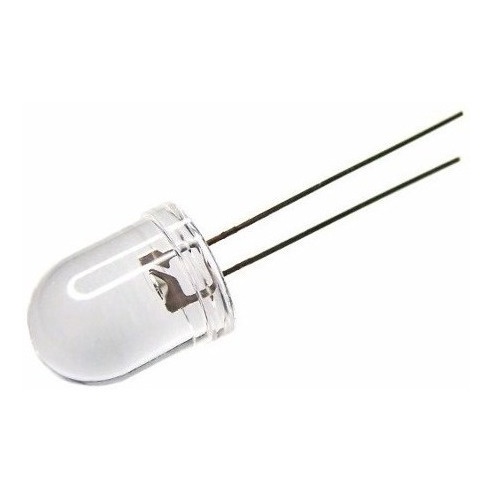 50 Peças - Led 10mm Tricolor Rgb 2 Terminais 2000mcd