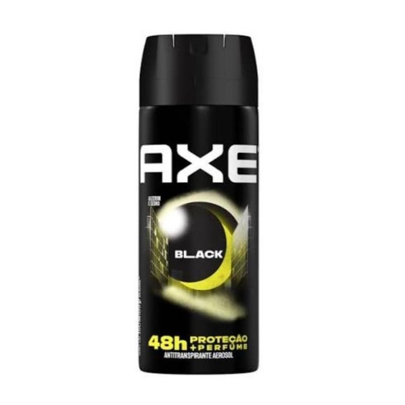 Desodorante Axe Black Alecrim e Cedro 150ml 48h Proteção + Perfume
