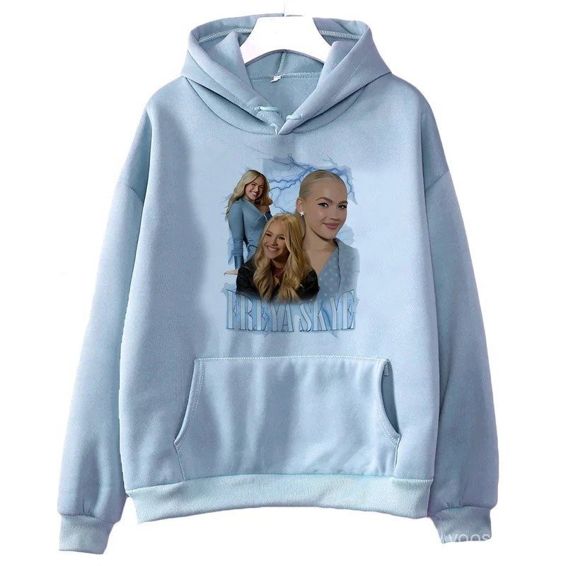 Freya Skye sweatshirt women fashion tops y2k 2000s ladies clothes winter warm Female Women Loose