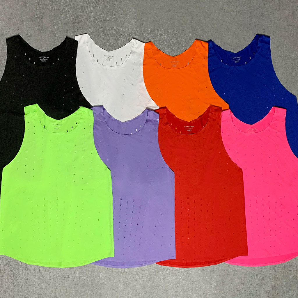 Breathable Adhesive Vest Professional Marathon Racing Track and Field Running Vest Sports Fitness Clothes IaS4