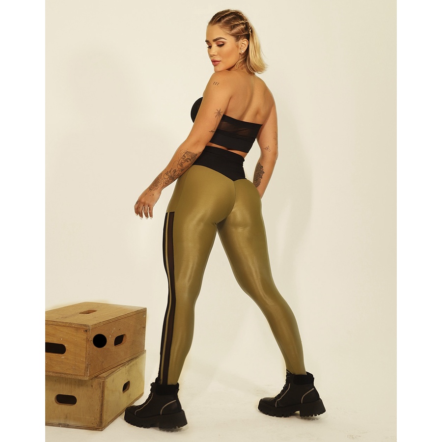 Calça Legging Esportiva Suplex Fitness Academia - CAL5116
