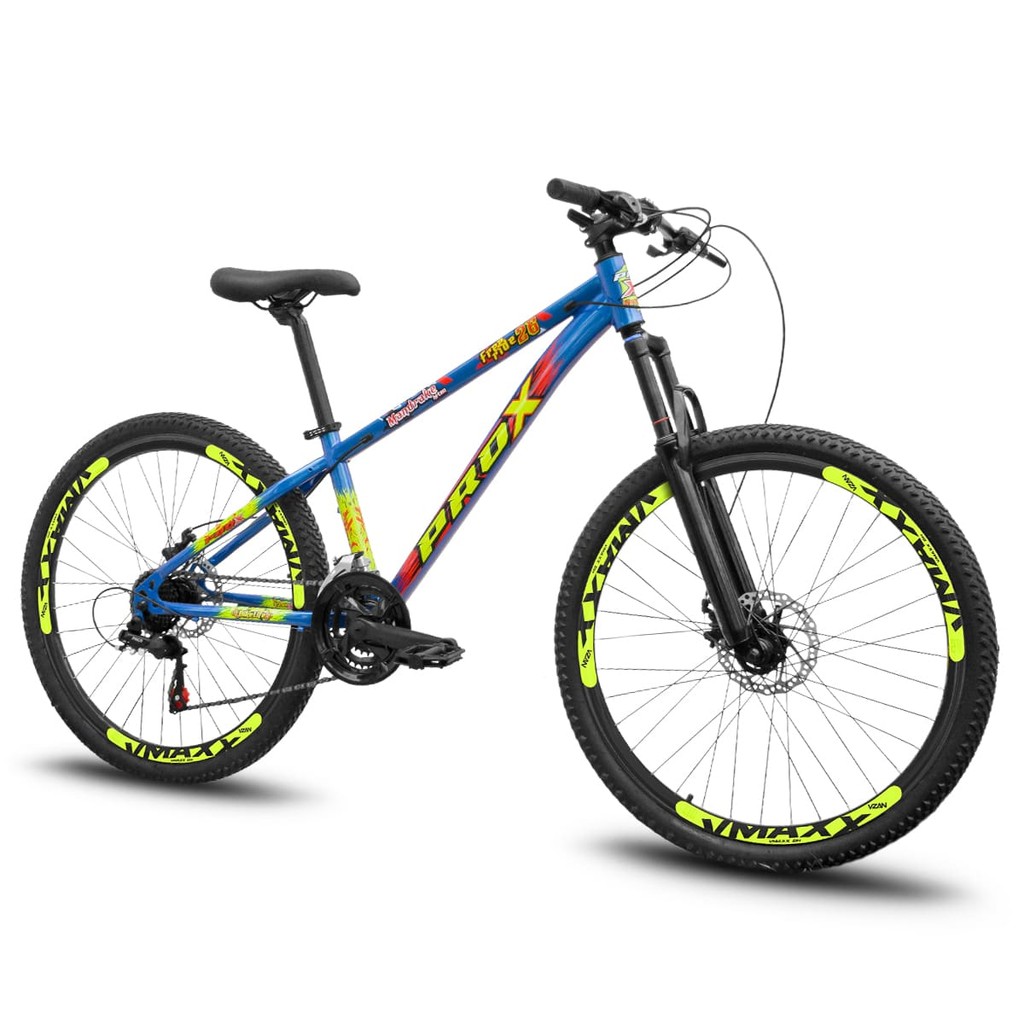Bicicleta Infantil aro 26 Freeride PRO X 21V Freio a Disco Vzan Vmaxx Tipo Gios de Grau