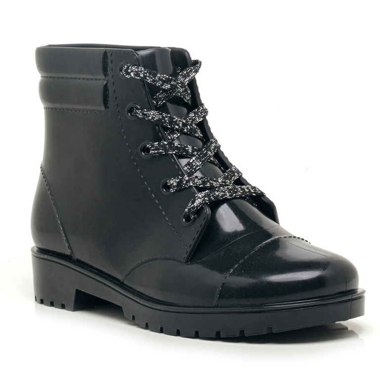 Bota Infantil Coturno Baby Injetada Transparente e Colorida Moda Kids Envio Rápido Promoção GIO1651