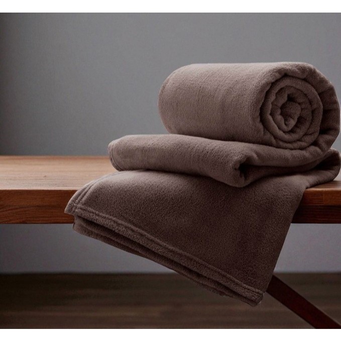 Kit 3 Mantas Macias e Confortáveis – Ideal para Sofá, Cama ou Viagem