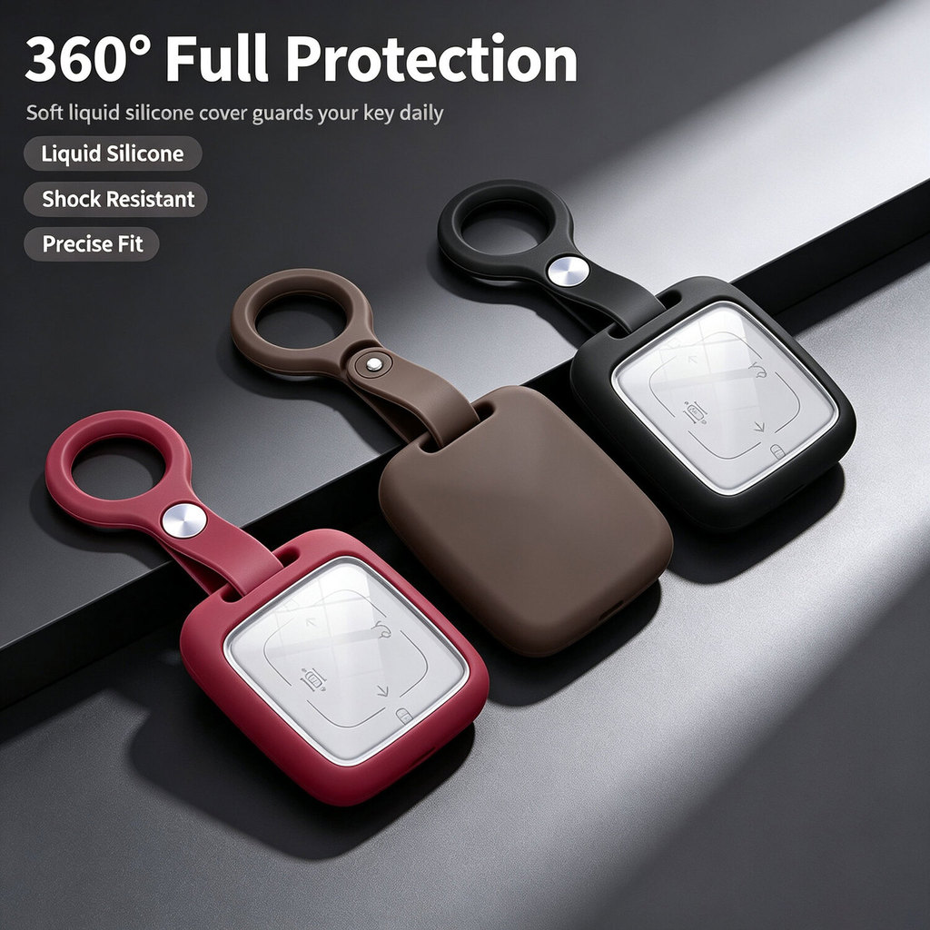 Silicone Carro Flip Chave Caso Capa Fob Para ZEEKR X 001 007 009 7X MIX Extremamente Krypton Inteligente Remoto Chaveiro