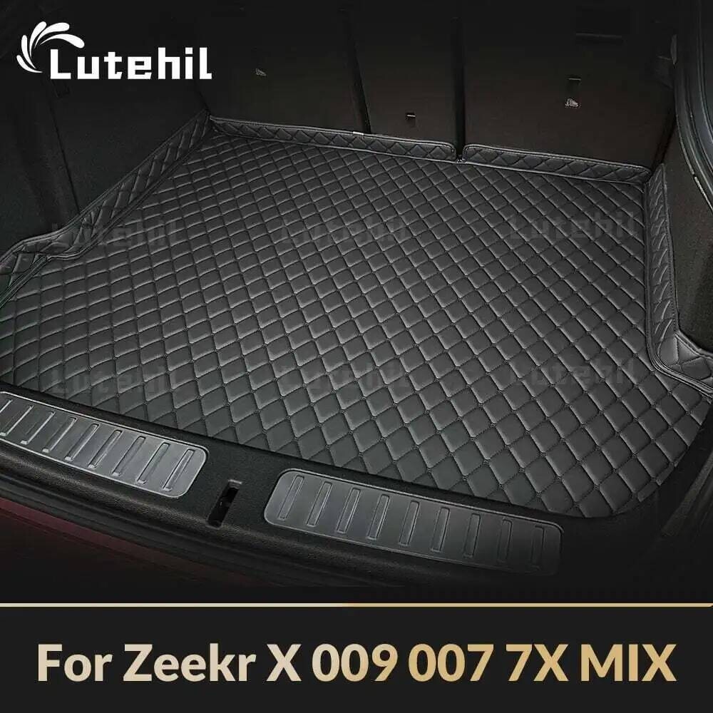 Para Zeekr X 009 007 7X MIX Personalizado Tapete De Tronco De Carro Anti-Sujo Almofada Protetora Forro De Carga Acessóri