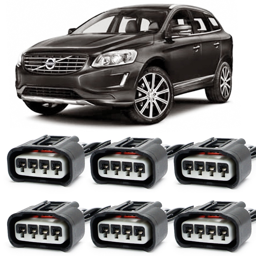 Plug Bobina Ignição Volvo Xc60 3.0 T6 Xc90 - 6 X