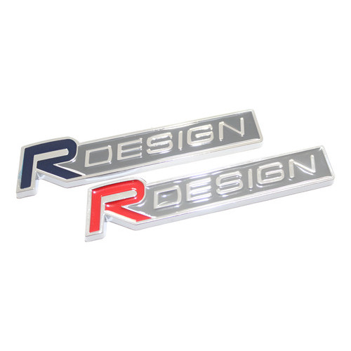 Emblema Volvo R Design V40 V60 S60 Xc60 S90 Xc90 Rdesign