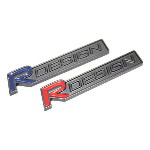 Emblema Volvo R Design V40 V60 S60 Xc60 S90 Xc90 Rdesign Pto