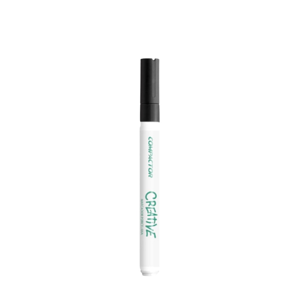 Marcador Multiuso Creative Compactor 4.0 Mm Cor Preto