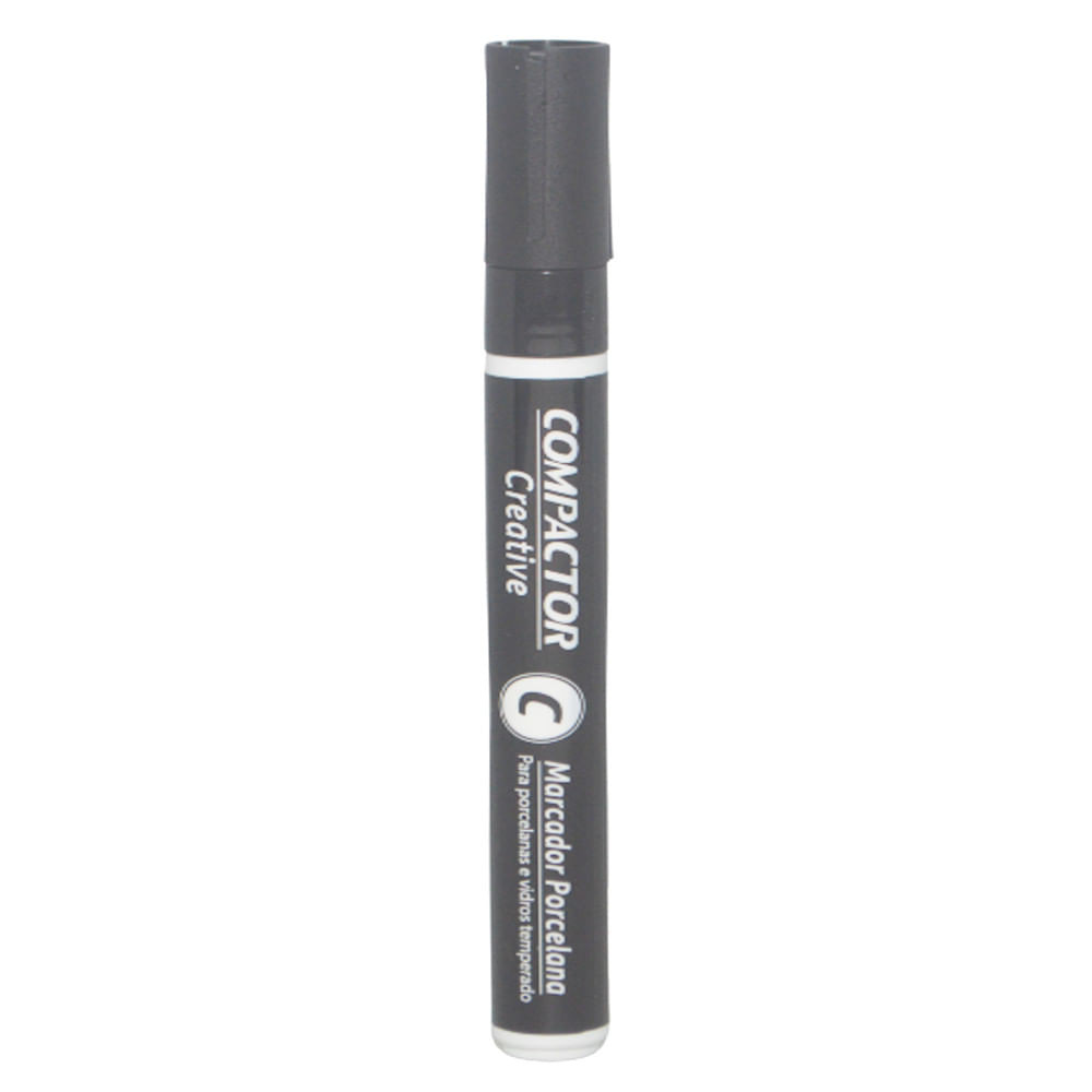 Caneta Marcador P/ Porcelana Black Ponta 2.0mm Creative Marker Compactor (01 unidade)