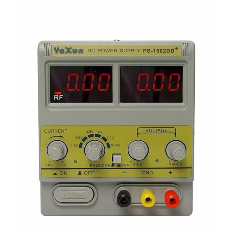 Fonte de Bancada Digital Assimetrica Yaxun 1502DD+ 15v 5a 110v