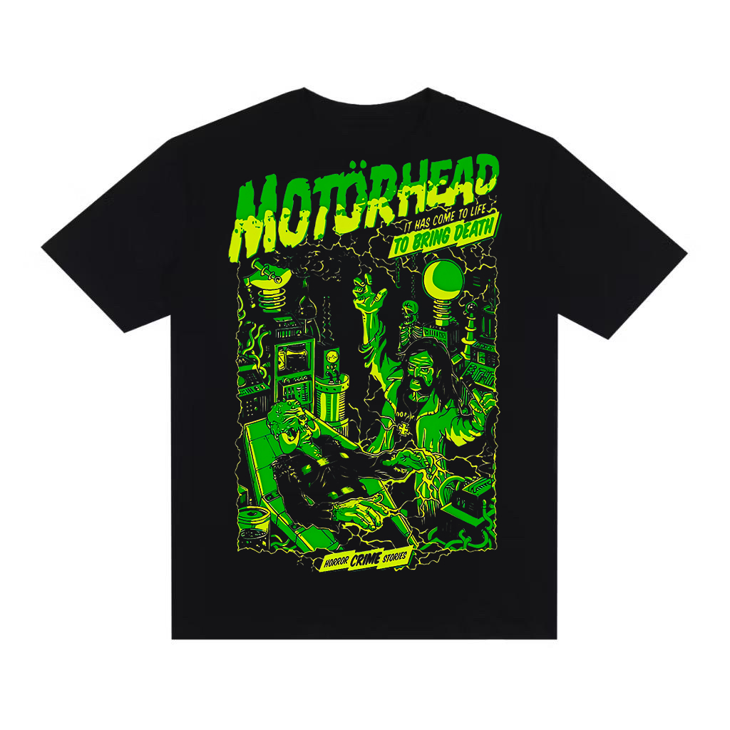 Camiseta Streetwear Camisa Over Banda de Rock Motorhead Motörhead Rock´n Roll Punk Metal Y2K Gótica Alternativa
