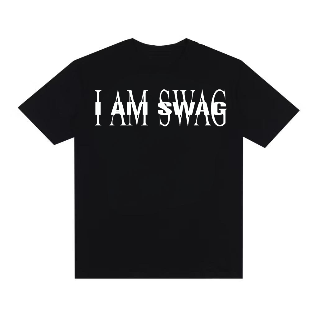 Camiseta Streetwear Oversized Playboy Carti I Am Swag Camisa Over Y2K Larga Emo Gótico Punk Hip Hop Rap Opium Estampada