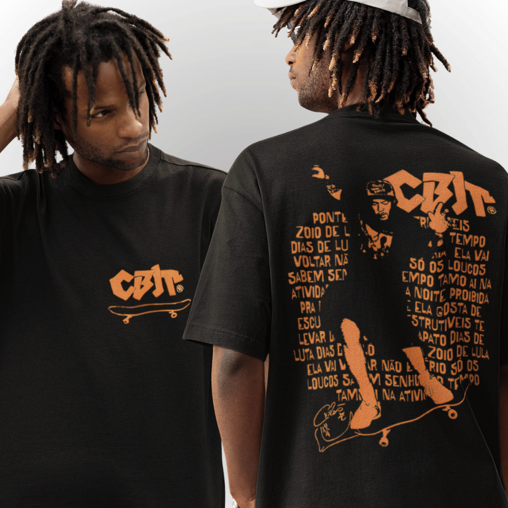 Camiseta Charlie Brown Jr Cantor Rock Rap Reggae e Punk Moda Streetwear Blusa Unissex 100% Algodão