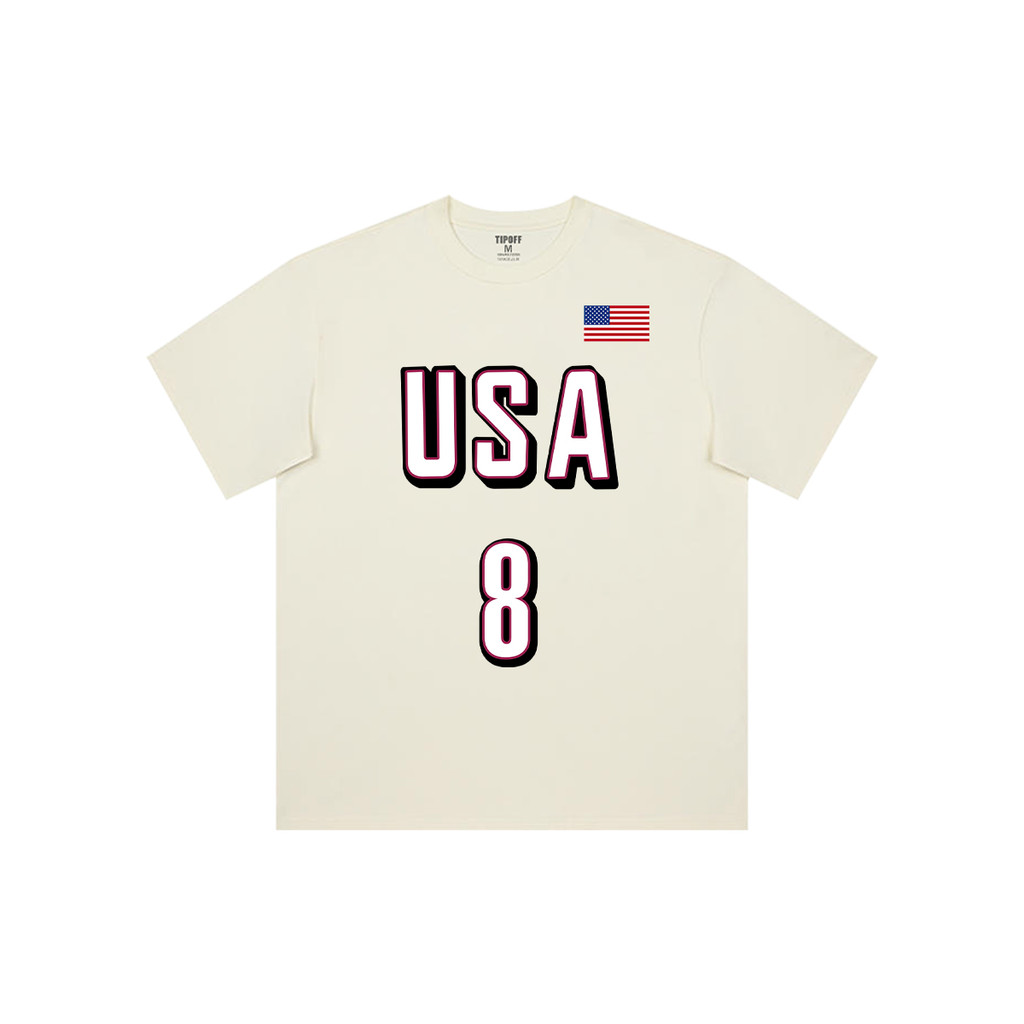 TIP-OFF Equipe Americana Leonard Basquete Esportes Solto Secagem Rápida Camiseta de Manga Curta Jersey Uniforme de Tiro