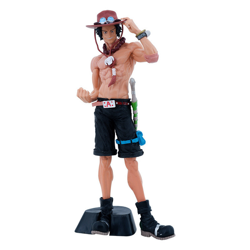 Conjunto de figuras de uma peça Ace ONE PIECE Boneca 114a geração Ace Top War Estátua Modelo de decoração