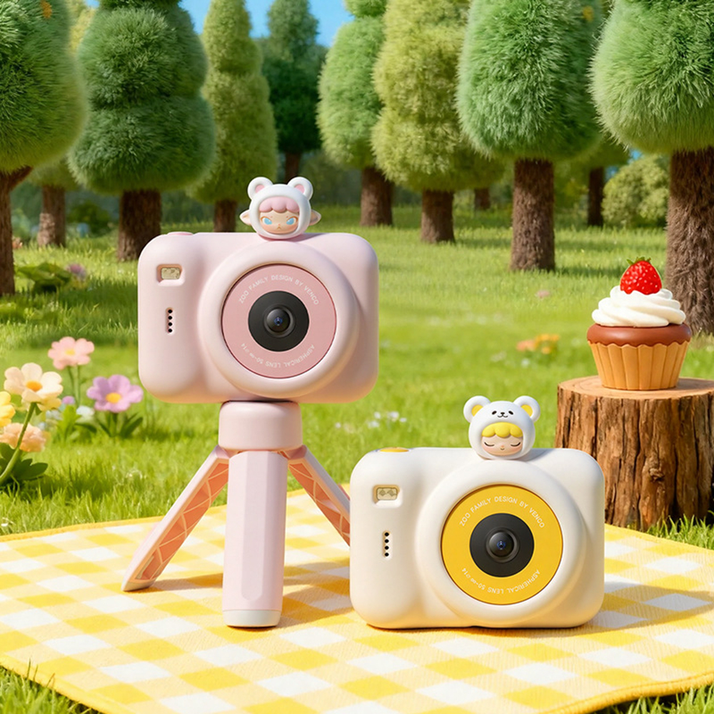 Câmera Infantil Geekpapa Moderna E Elegante Com Design De Pixel De Alta Resolução Presente De Aniversário Digital Perfei