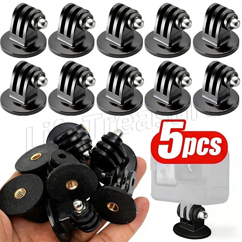 Suporte Para Câmeras De Ação Montagem Em Tripé-Câmera Instalado Com Parafuso-Adaptador De-Monopés Rack De Esportiva-Aces