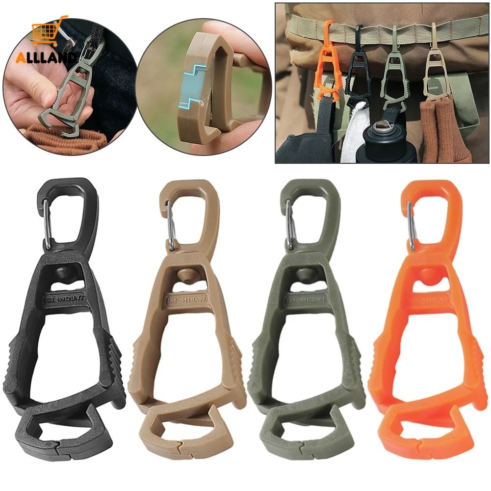 Clipe De Luva Portátil Ao Ar Livre-Suporte De Cabide De Segurança-Multi-purpose Luvas De Trabalho Guarda Braçadeira Aces