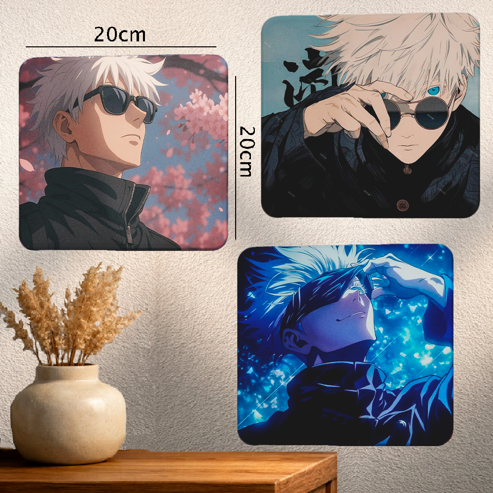 JUJUTSU KAISEN - GOJOU - SUKUNA - NANAMI - TOJI | Quadro de Metal Personalizado  |  Sublimado em Alta Definição  |