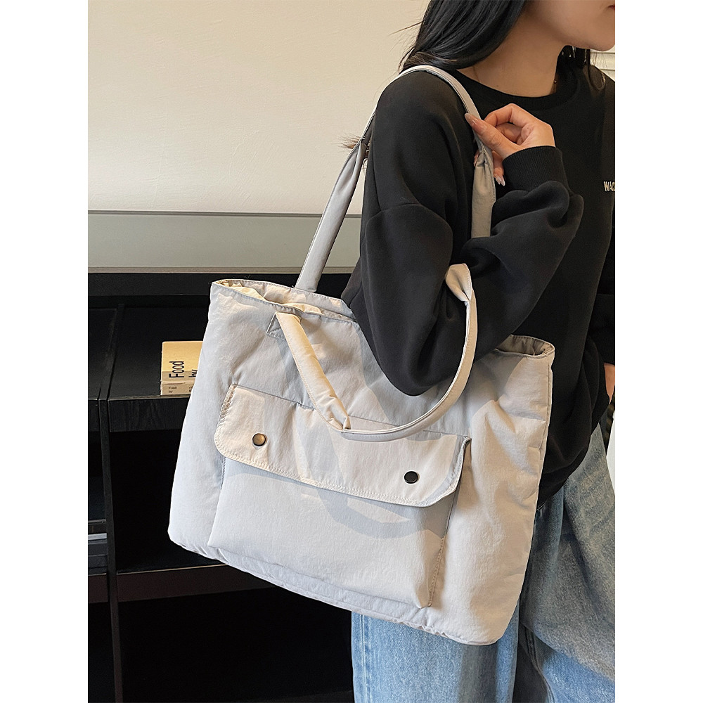 Bolsa de ombro portátil trabalhador de escritório Commuter computador saco feminino estudante universitário bolsa classe