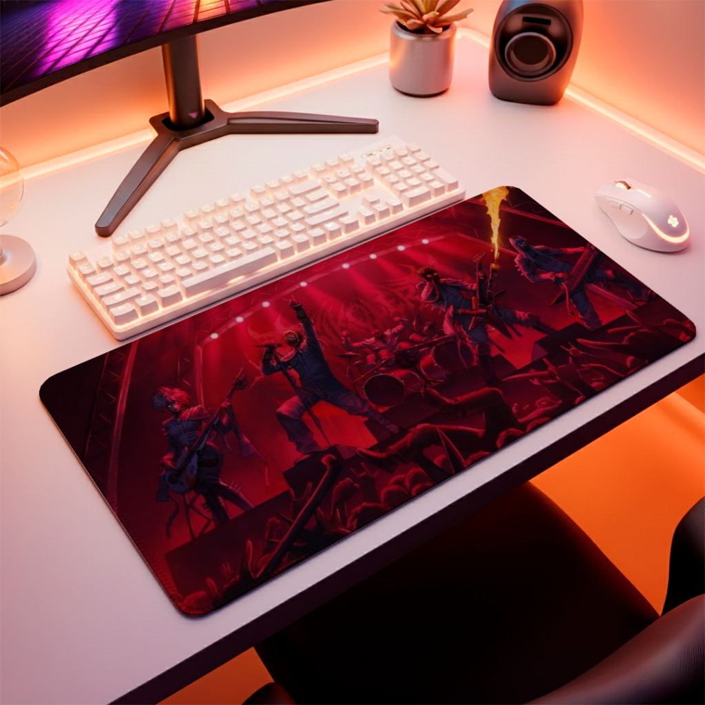 Mouse Pad Gamer Speed Custo Baneficio Com Bordas Costuradas Lisa Sem Relevos Com Personalização De RPG Profissional