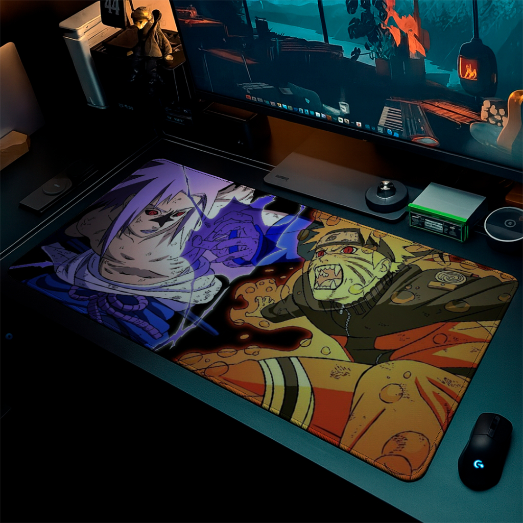 Mouse Pad Speed Gamer Antiderrapante Sem Relevos Com Bordas Costuradas Profissional Com Estampa De Anime 100% Exclusiva