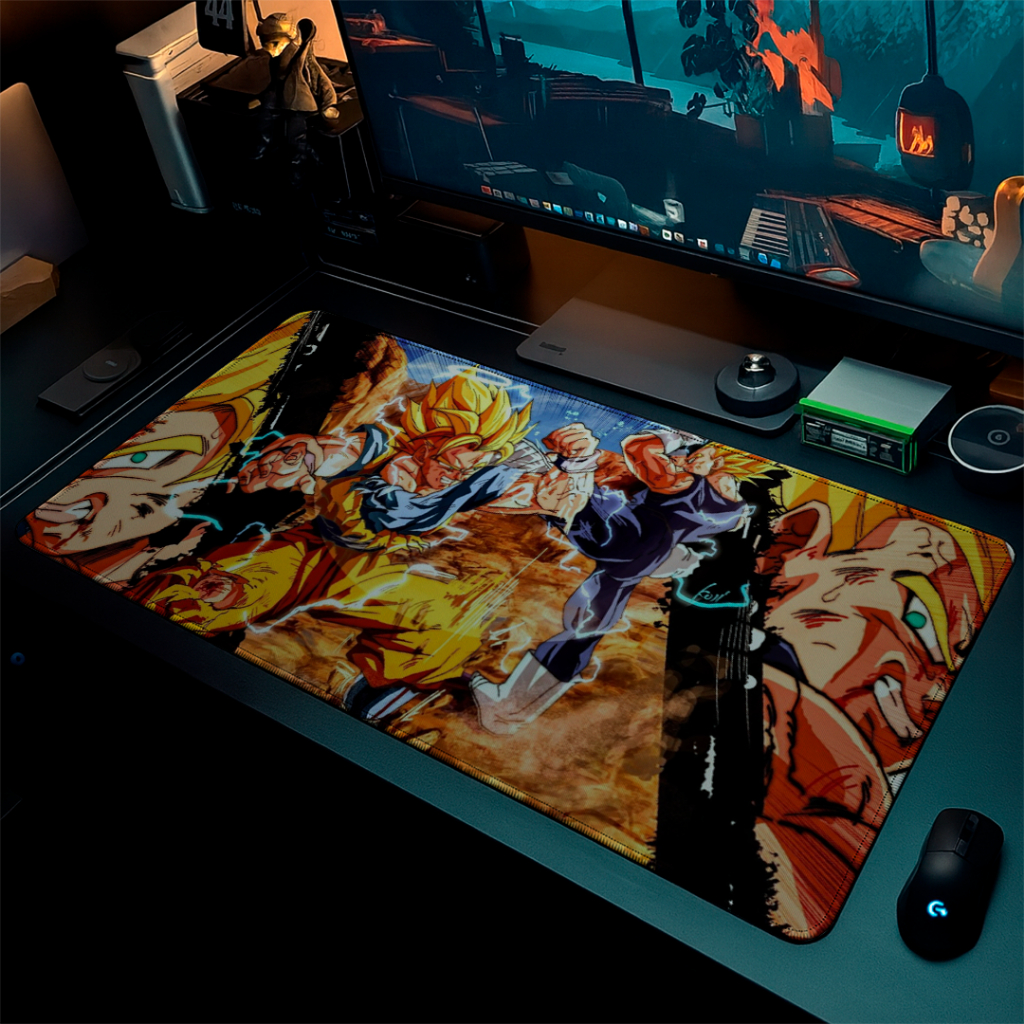 Mouse Pad Gamer Antiderrapante Speed Gamer Com Bordas Costuradas Com Perssonalização De Anime Profissional