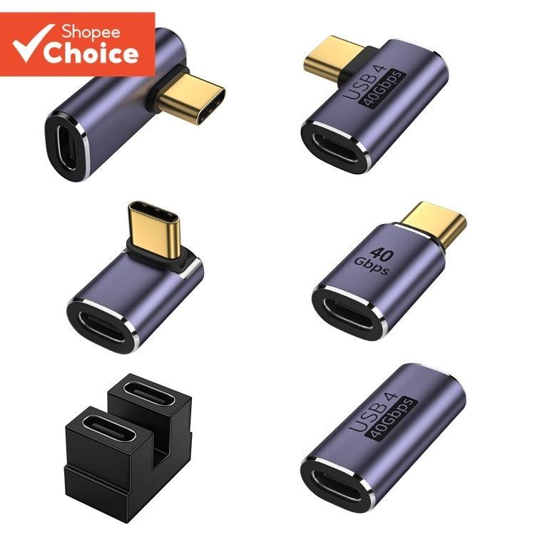 USB C Adaptador Macho para Fêmea, Extensor Tipo Deck A Vapor para ROG Ally, Switch, Notebook, PC, Tablet e Telefone