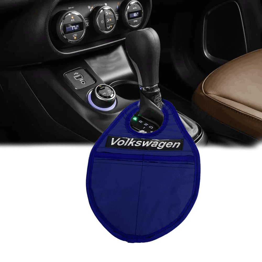 Organização E HIGIENE LIXO LIXINHO LIXEIRA PORTA TRECOS CAMBIO DE CARRO 3 BOLSOS MATERIAL IMPERMEAVEL LAVAVEL ESPUMADO NA COR AZUL PARA CARRO VEICULOS VW VOLKSWAGEN GOL SAVEIRO PARATI VOYAGE UP FOX VIRTUS POLO AMAROK TODOS