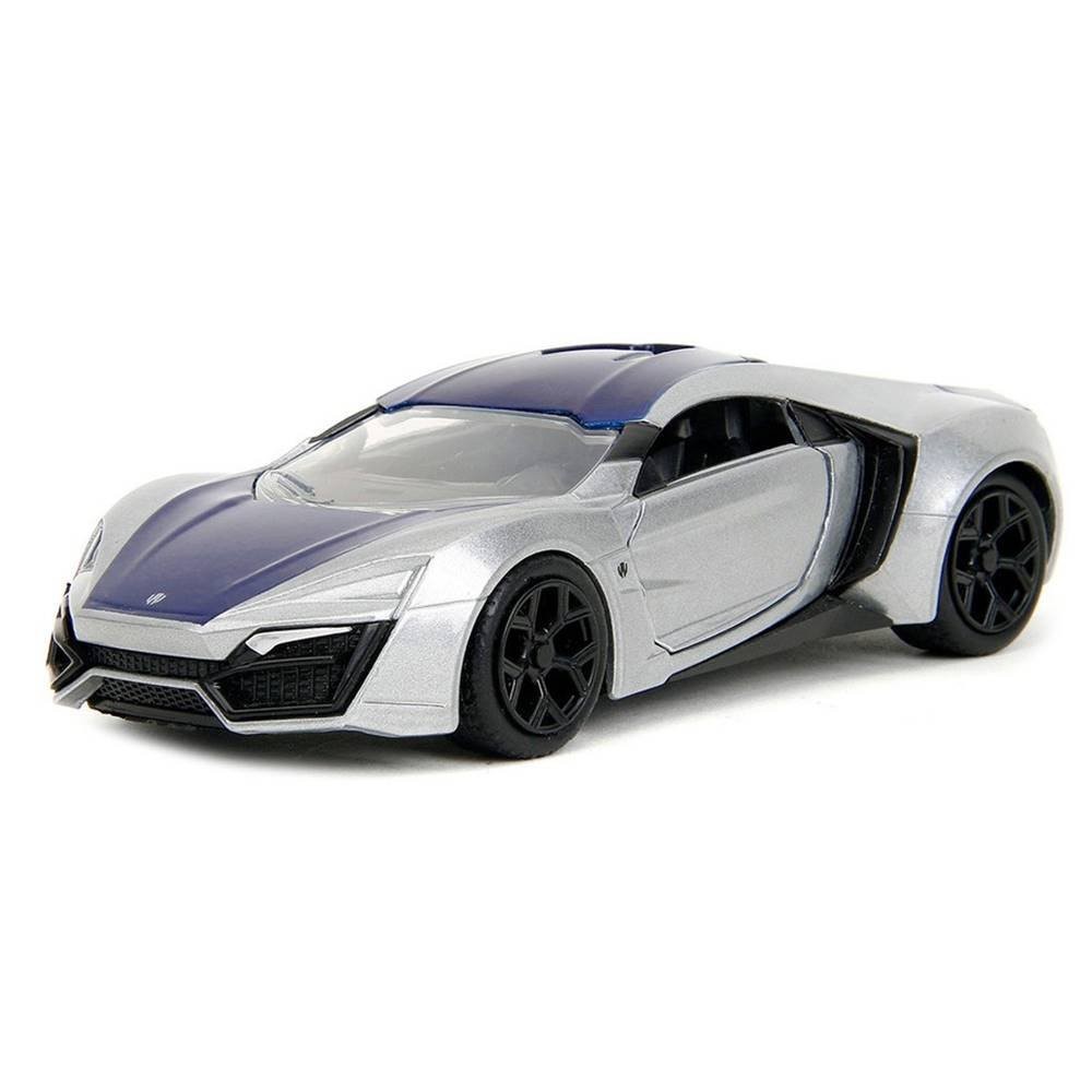 Miniatura Carro Lykan Hypersport - Pink Slips - Prata - 1:32 - Jada Toys
