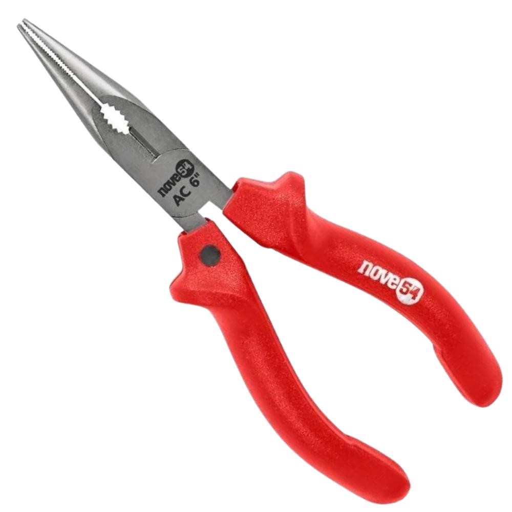 Alicate Bico Meia Cana 6 POL Aço Carbono Polido 3662006300 NOVE54