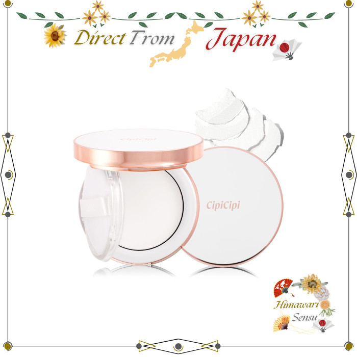 CipiCipi Pó Para Pele Sedosa , Facial Transparente Prensado , Controle De Brilho , Direto Do Japão