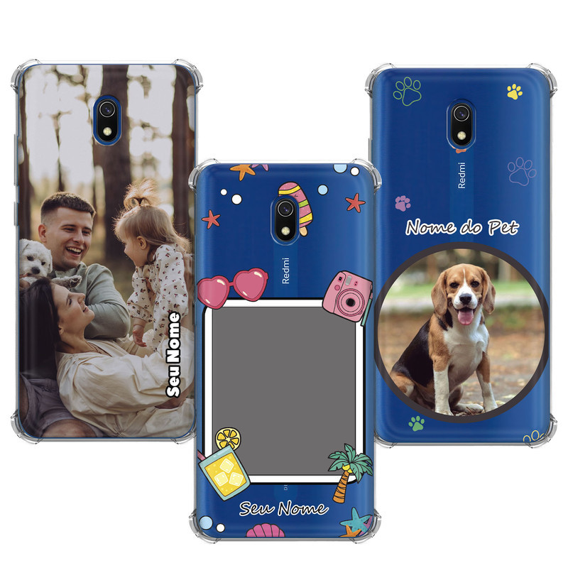 Capinha compatível com Xiaomi Redmi 8A - Fotos Personalizadas