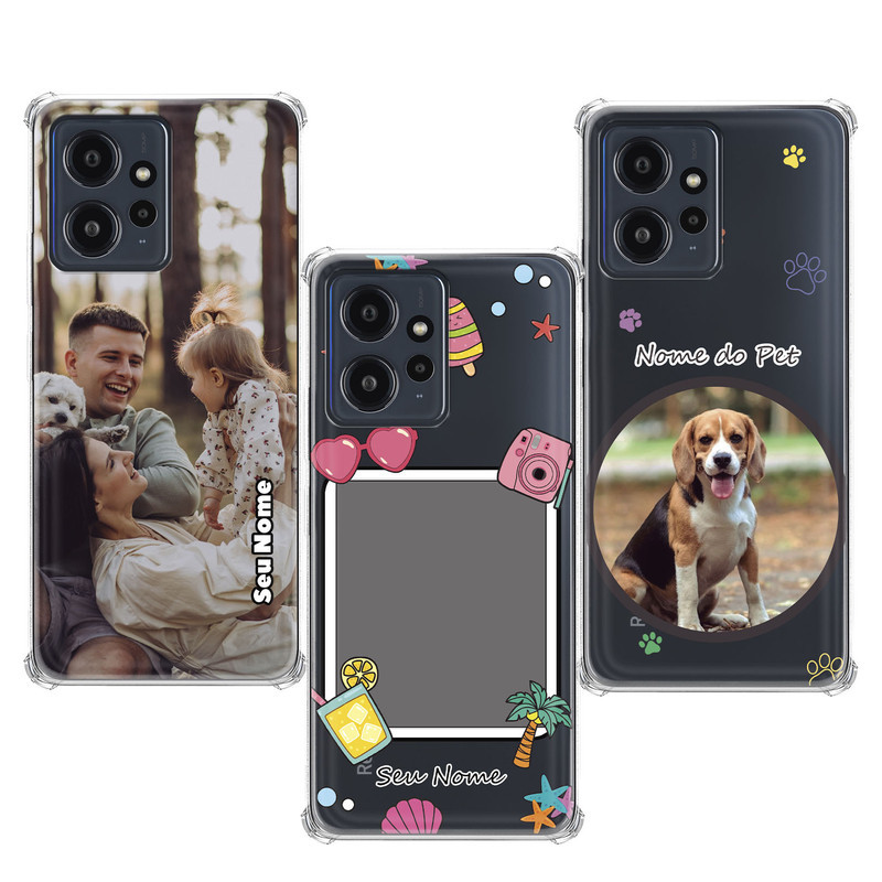 Capinha compatível com Xiaomi Redmi Note 12 4G - Fotos Personalizadas