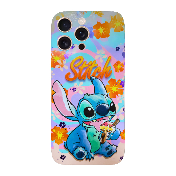 Capinha para iPhone 16 Pro Max Anti Impacto Personalizada - Stitch - Stiti