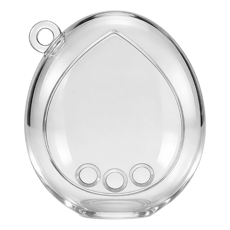 Portátil Virtual Pet Dispositivo Escudo Capa Transparente PC Cabide Detalhe Abertura Acesso Frontal E Borda