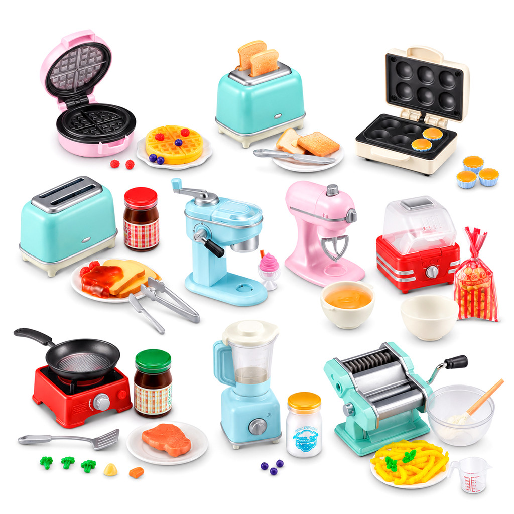Zuru Mini Brands Funciona De Verdade Magic Cook Kitchen Série 1 Batedeira Frigideira Liquidificador