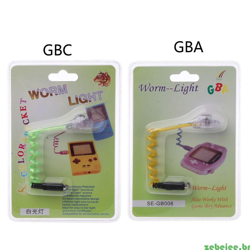 zebeiee Worm Screen Light LED Iluminação Night Lamp Embalagem Para Advance Console