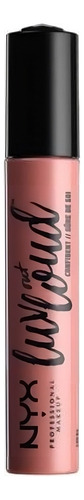 Batom Nyx Professional Makeup Luv Out Loud Confident Mate