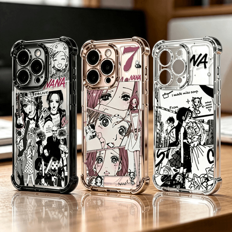 Anime Legal Nana Osaki Linha Chapeamento Caixa De Telefone Para Samsung Galaxy S26 Edge S24 S25 Ultra FE S23 Plus S26FE