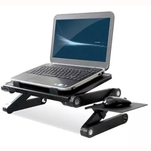 Suporte Articulado Laptop Mesa para Notebook Mousepad E Cooler
