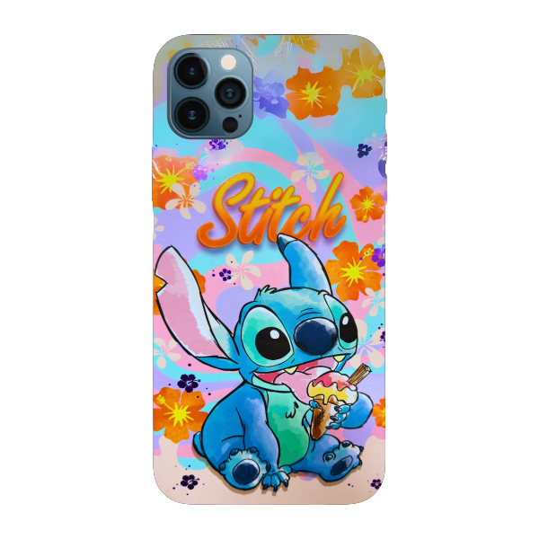 Capinha para iPhone 12 Pro Max Anti Impacto Personalizada - Stitch - Stiti